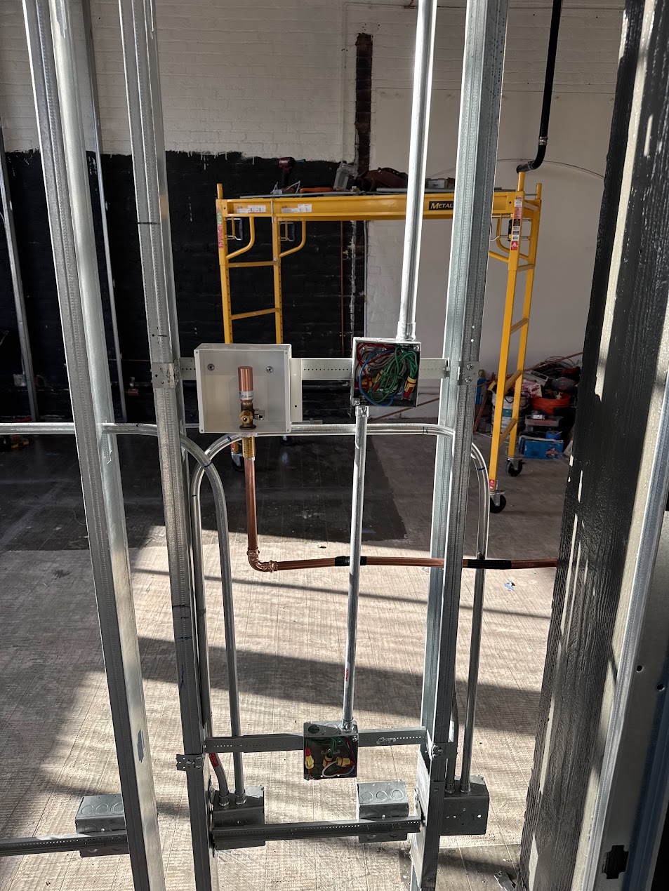 Framing grid complete